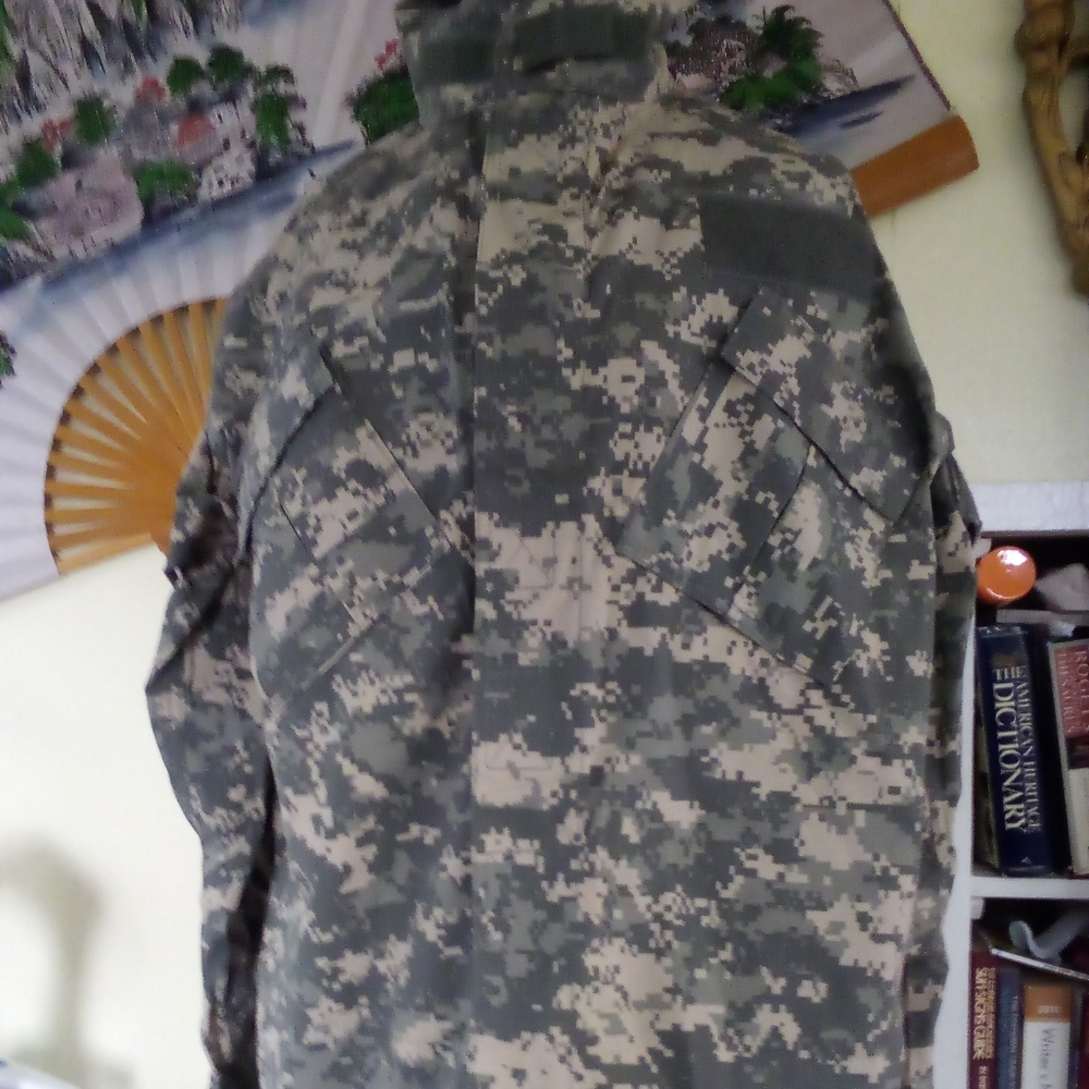 Digital camo BDU jacket